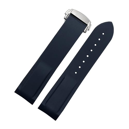 Bracelet de montre caoutchouc silicone 20mm 22mm Speedmaster Seiko