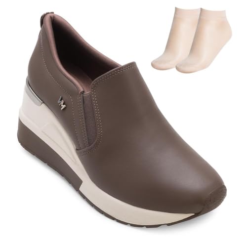 Tênis Slip On Via Marte Mb e Meia Vm26-04600