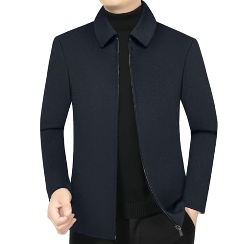 Veste en laine homme décontractée contre le froid d'hiver