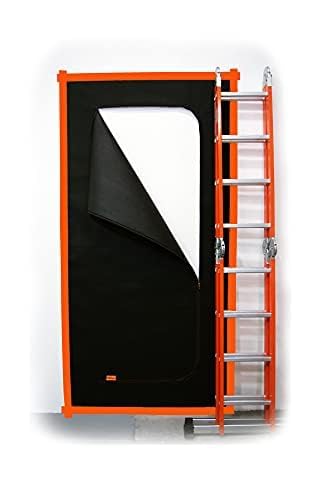 SafeCore Staubschutztür 220x110 cm 1er-Set doppelseitiger Reißverschluss