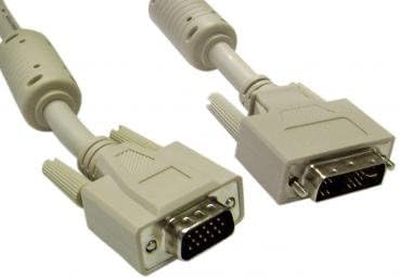 DVI-A / VGA Cable Assembly, 3 Meter (10 ft)