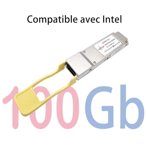 Image of Elfcam - 100G Transceiver Module QSFP28 100GBASE-SR4 850nm 100m DOM MTP /MPO Compatible with Intel