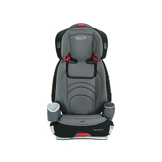 Graco Cadeira de Carro Infantil Nautilus 65, Sistema Simply Safe Adjust, LATCH, Grupo 1,2,3(9 a 36kg), Preto