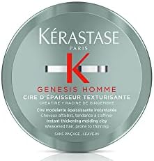 Kérastase Pomada Genesis Homme Pomada Cire d'Épaisseur Texturisan...