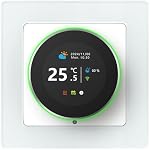 Smart Thermostat for Home with User Friendly Knob Control and Colorful Ambient Light, Compatible Thermostat