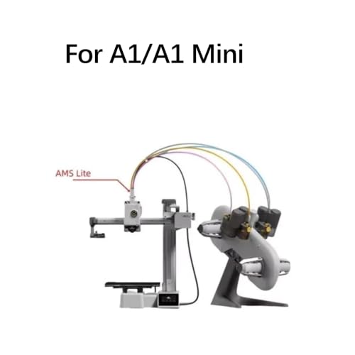 Bamboo Lab A1/A1 Mini AMS Lite Filament Hub Five Way Components Switch consumables Multi-Color Printing for Bambu Lab 3D Printer Parts - Image 5