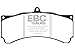 EBC Brakes DP5005NDX Bluestuff NDX Brake Pads
