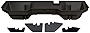 DU-HA Under Seat Storage Fits 02-21 Dodge/Ram 1500 Quad & Crew Cab and 03-21 Dodge/Ram 2500 & 3500 Quad & Crew Cab (Clasic), Dk Gray, Part #30017