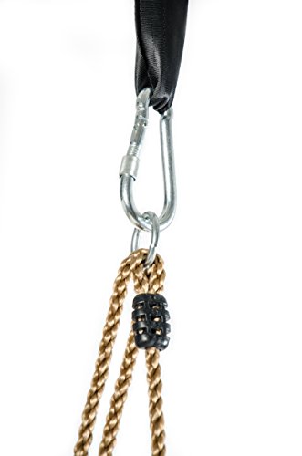 Summersdream Disc Seat Rope Swing Set - Easy To Hang - Monkey Swing Disk For Kids To Play Outdoors (Yellow) #TOP2