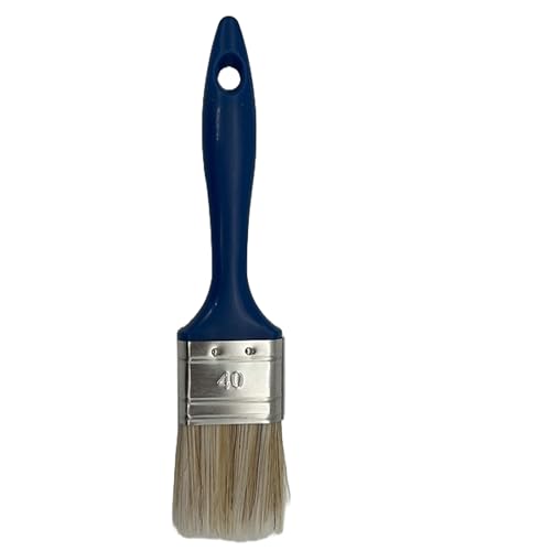 Baufan Universal-Brush-Pinsel LFP40 | Kunststoffstiel | elastisch und formstabil | helle Naturborstenmischung | 40mm breit