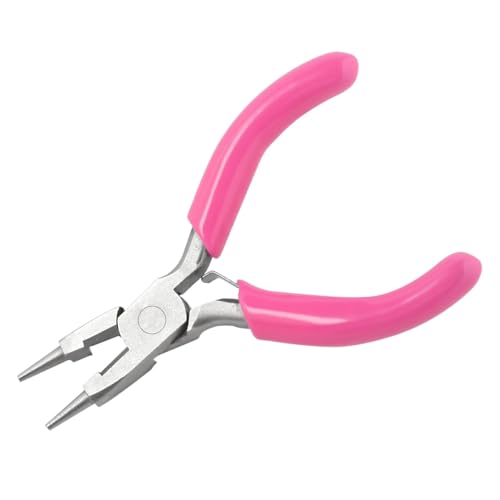 Pinces rondes pour la fabrication de bijoux - Pinces à bec rond, Pinces à bec effilé | Petites pinces à nez rond, pinces à perles multifonctions, outils manuels pour la réparation de bijoux, l'emballa