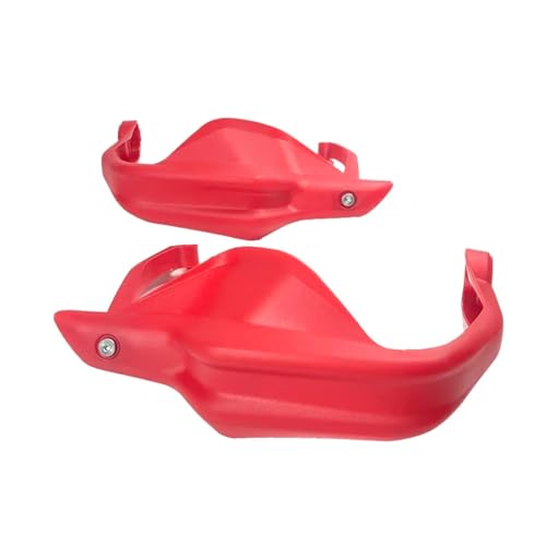 Protège-mains moto BMW R1200GS rouge pour levier de frein et d'embrayage