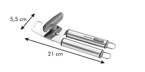 Tescoma 428248 Apriscatole, Acciaio Inossidabile, Grigio - immagine 6