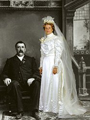 1899 Wedding Gown Pattern, Sizes 8-12