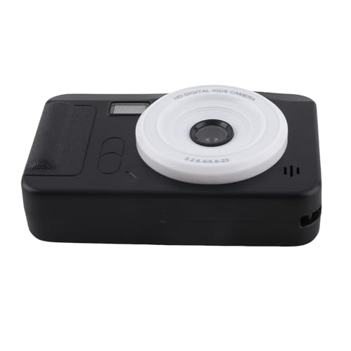 Fotocamera Digitale per Vlogging da 40 MP 1080P con Zoom 8X Anti-vibrazione Videocamera con Messa a Fuoco Automatica 4K HD con Schermo da 2.4 Pollici BLACK