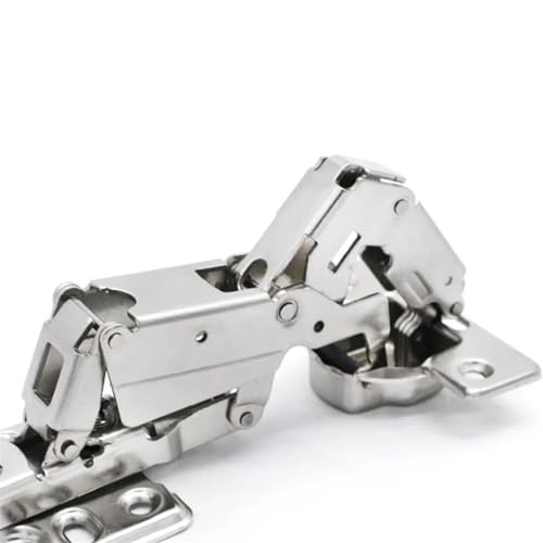 Charnière de porte d'angle 165° grand angle, mécanisme de précision pour meuble