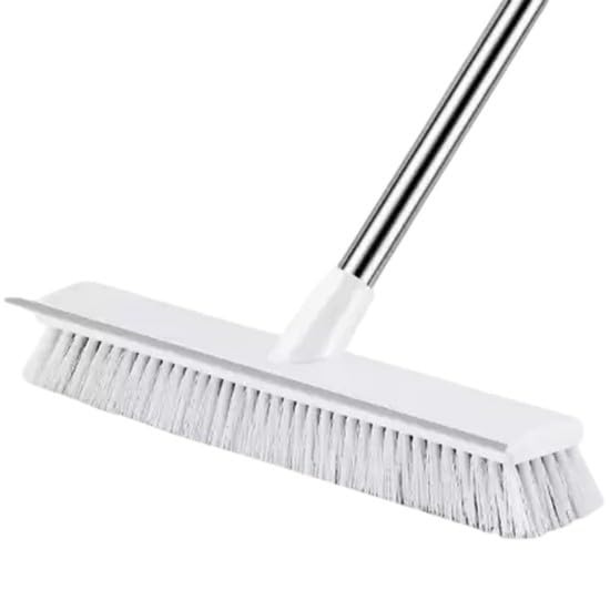 Floor Scrub Brush with Long Handle | 120 Cm | 2 in 1 Scrape and Brush| Scrub for Cleaning | Bathroom | Patio | Garage | Kitchen | Tile