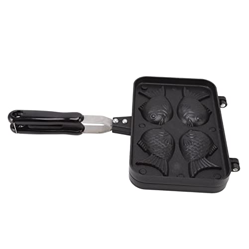 Molde doble para hacer pasteles con forma de pez, molde para gofres y postres caseros