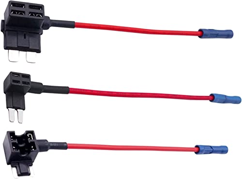Fusible de dos complexe 12V avec support de taille moyenne et mini adaptateur 10A Micro - 4