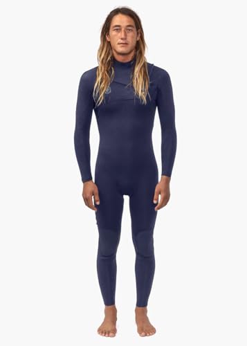 Vissla 7 Seas 3-2 Full Chest Zip Wetsuit Dark Slate M