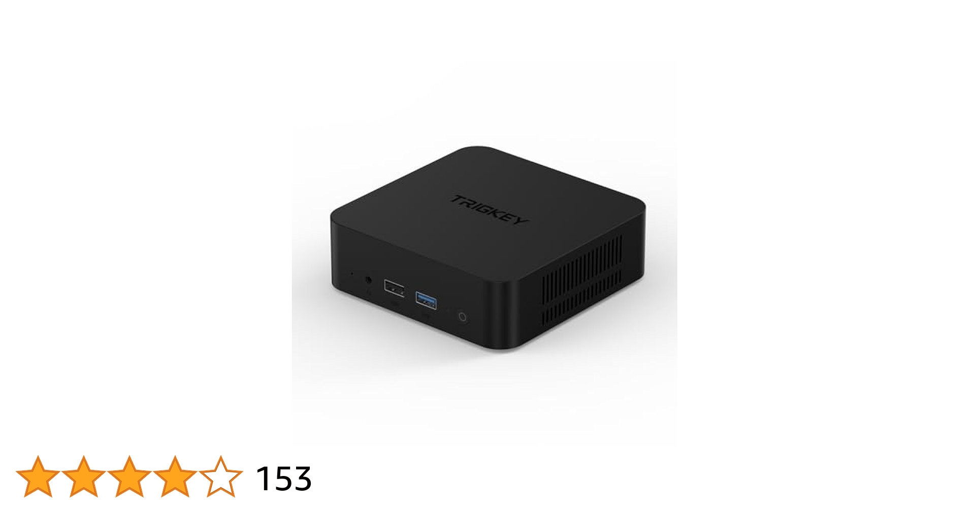 TRIGKEY G4 ミニPC TRIGKEY GREEN G4 Mini PC（N95版）レビュー：コンパクトで静音