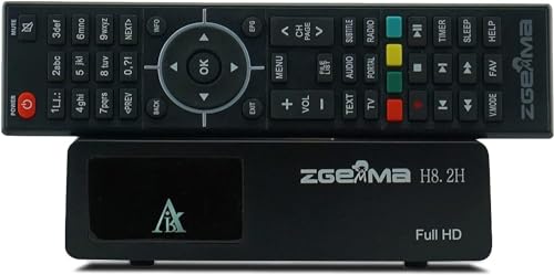 Zgemma Zedo H8.2H Récepteur satellite Full UHD avec DVB-S2X+DVB-T2/C E2 UHD Combo