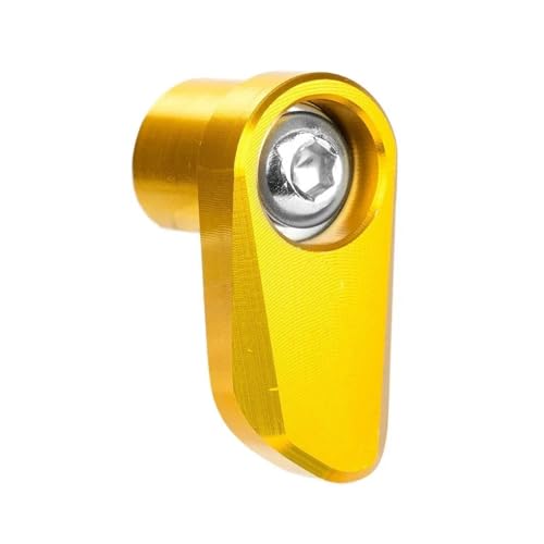 センサーハウジング保護カバー部品 For NMAX125 NMAX155 XMAX300 XMAX250 XMAX125 バイク用フロントホイールABSセンサーガード保護カバー(ゴールド)