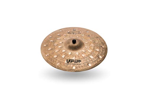 Ufip BT-18XD Blast Collection 18 Inch Extra Dry Crash Cymbal l B20 Bronze Alloy l Hand-Crafted in Italy Since 1931 utilizing our Exclusive Rotocasting Process