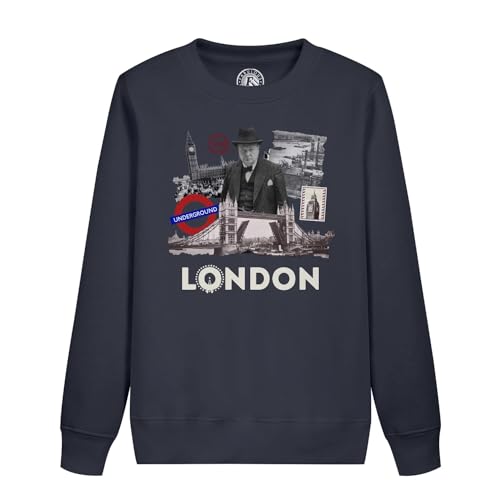 Sweatshirt enfant London vêtement voyage Londres sweat vintage ado