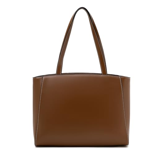 Image of Miraggio Milenna 14 Inch Laptop Tote Bag With Padded Laptop Compartment | Office Tote Bag For Women | Big Totes For Work & Travel With Functional Pockets