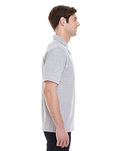 Hanes mens X-Temp Short Sleeve Pique Polo Shirt2
