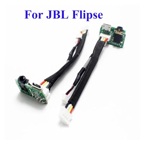 Conector puerto carga micro USB con placa de fuente alimentación Flipse 4