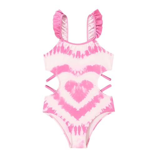 Kaerm Girls One Piece Sleeveless Swimsuit Kids Surfing Diving Bathing Suit Beach Pool Party Swimwear