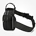 kowaku Fanny Pack Waist Bag Large with Adjustable Strap for Men Women Belt Bag Waist Pack for Running Hiking Cycling Festival Casual, Black