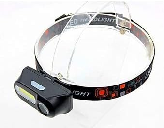 Jinxuny Mini Headlamp Waterproof LED Headlight 6-mode COB Head Light Lamp Flashlight with USB Rechargeable for Outdoor Camping Fishing Hiking