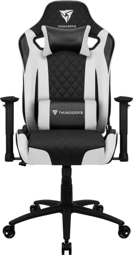 Cadeira Gamer TGC12 EVO Branca ThunderX3 – Edição Limitada glide