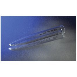 Corning - Pyrex 15mL Con Centrifuge Tube w/Blk Graduations, Beaded Rim, CS12