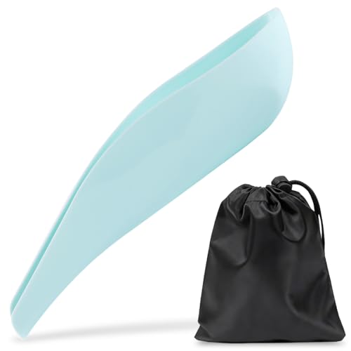 DEFGNOP Urinario Portatil Mujer, Orinal Portatil De Silicona para Mujeres De Pie para Orinar, Reutilizable Urinario Femenino,Adecuado para Actividades,Al Aire Libre,Camping,Viajes,Senderismo (B)