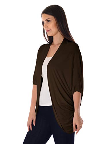 DFF Shop Women's Batwing Half Sleeve Open Cardigan (Size: S- 5X)2