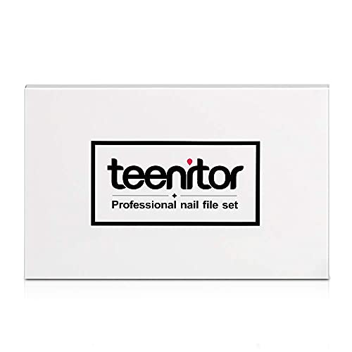 Teenitor ネイルファイルセット プロネイルバッファー 爪やすり ジェルネイル用 150 180 240 100/180 200/280 1000/4000グリット6本セット の商品画像 7