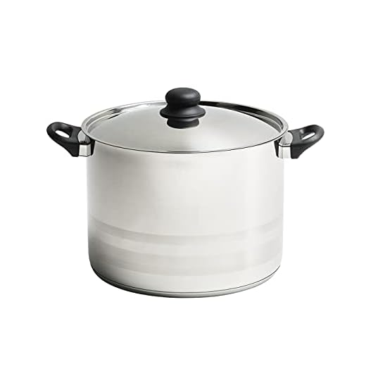KÖKSKUNGEN - Gryta 15 Liter med lock, rostfritt stål 18/8.