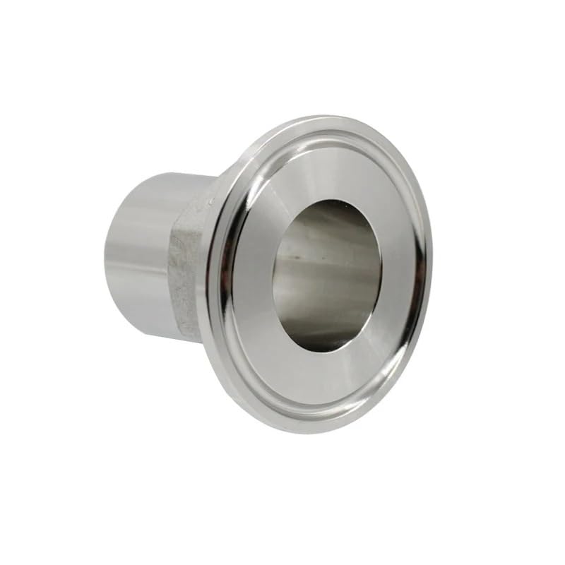 Adaptador hexagonal Tri Clamp de acero inoxidable con rosca 1" BSPT 3