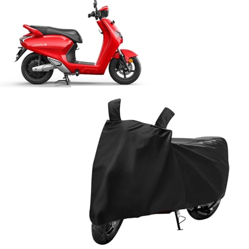 Image of Kerwa Waterproof Bike Cover Compatible with Bounce Infinity E1+ | Dust Proof, UV-Resistant, Mirror Pocket with Windproof Buckle Strap