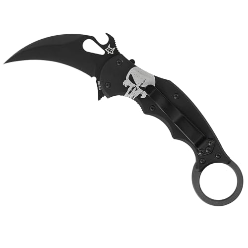 Fox Knives FX-599 ALB-4 Emerson Wave Folding Pocket Knife Hawkbill