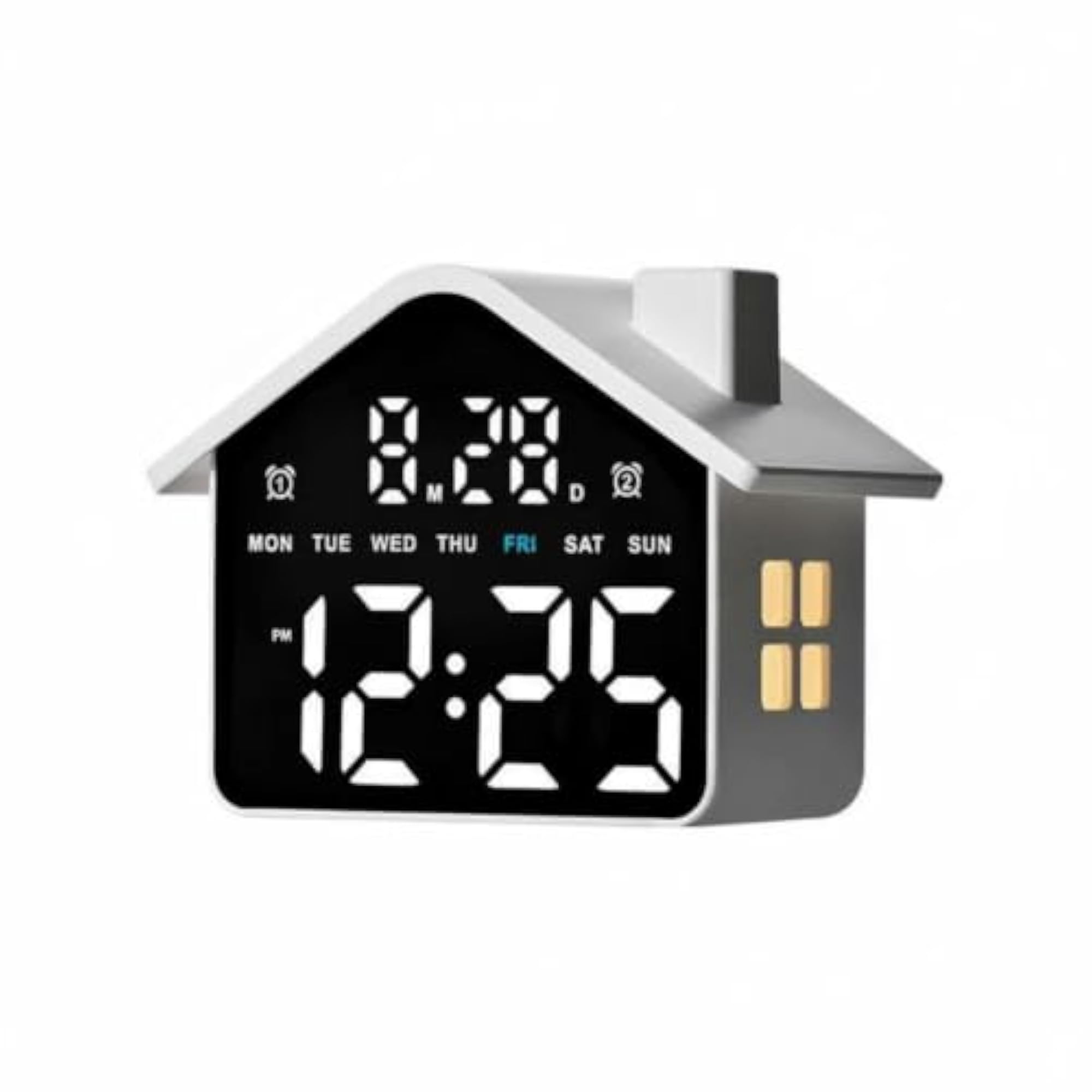 LED Digital Alarm Clock for Minimalist Home Decor