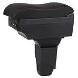 Einbau: Einfach zu installieren und wird das ursprüngliche Auto nicht beschädigen. Sie müssen nur die Autoarmlehne hinter der Handbremse positionieren und die Installation ist abgeschlossen