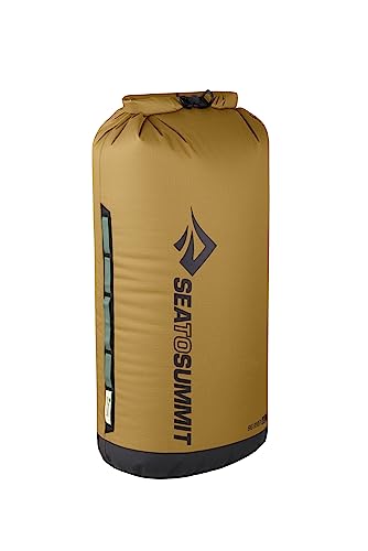 Sac étanche 65L Big River olive : grand sac à dos étanche imperméable de voyage outdoor