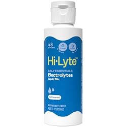 Hi-Lyte Electrolytes for Fasting, Immune Support and Rapid Hydration | 48 Servings | NO Calories NO Sugar | 20%+ More Potassium, Magnesium & Zinc | Zero Sugar, No Stevia, Non-GMO, Vegan, Gluten-Free, No Maltodextrin, Keto-Friendly, Blended in USA