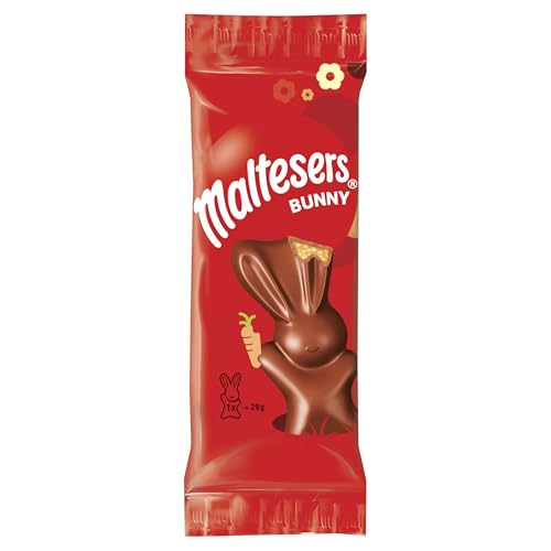Maltesers Chocolate Easter Bunnies Bulk Box, Milk Chocolate, Honeycomb & Malt Filling, 32 x 29g, Perfect Easter Treat, gifts, snacks