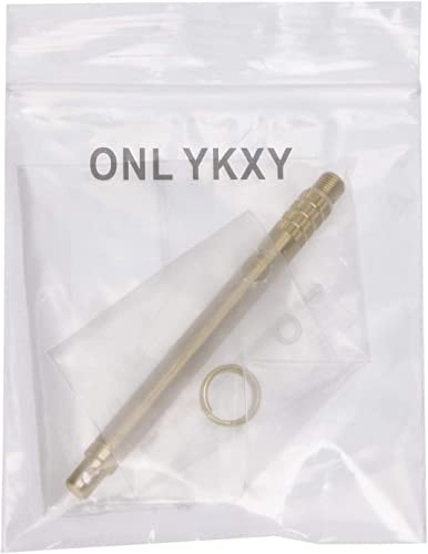 Onlykxy Ear Wax Removal Tool,Folding Type Titanium Alloy Ear-Pick Cleaner Portable Ear Wax Removal Tools Ear Spoon Attached A Key Ring #TOP4